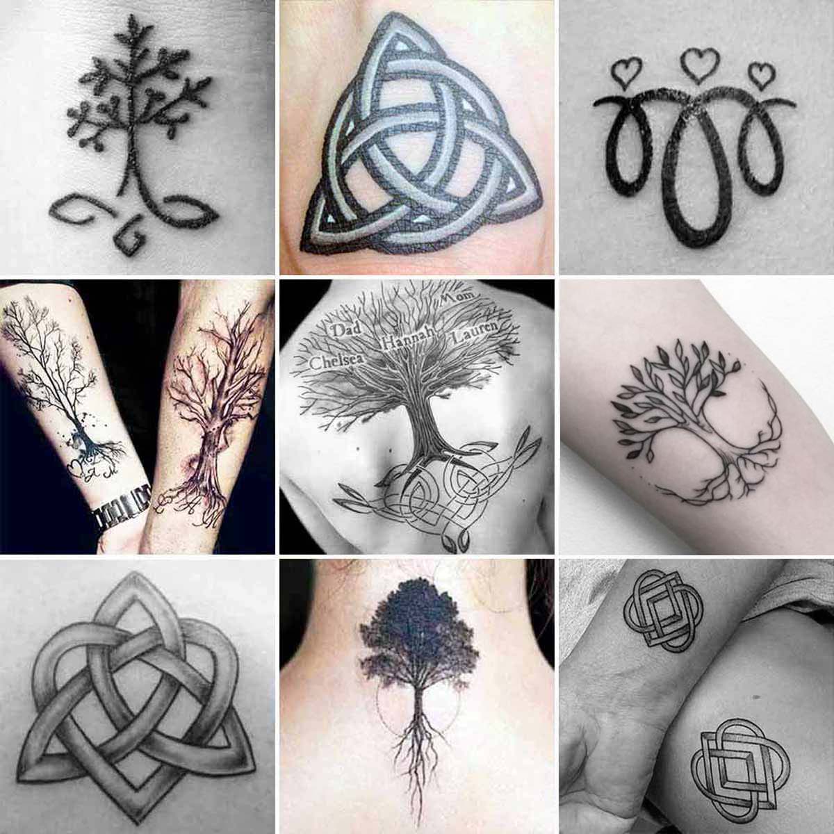 Tatuaggi simbolo famiglia