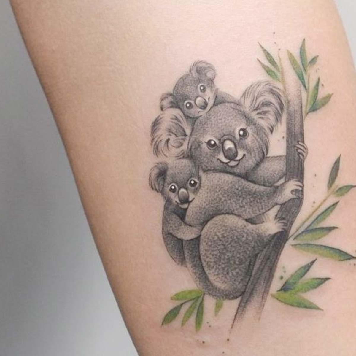 Tatuaggi animali famiglia