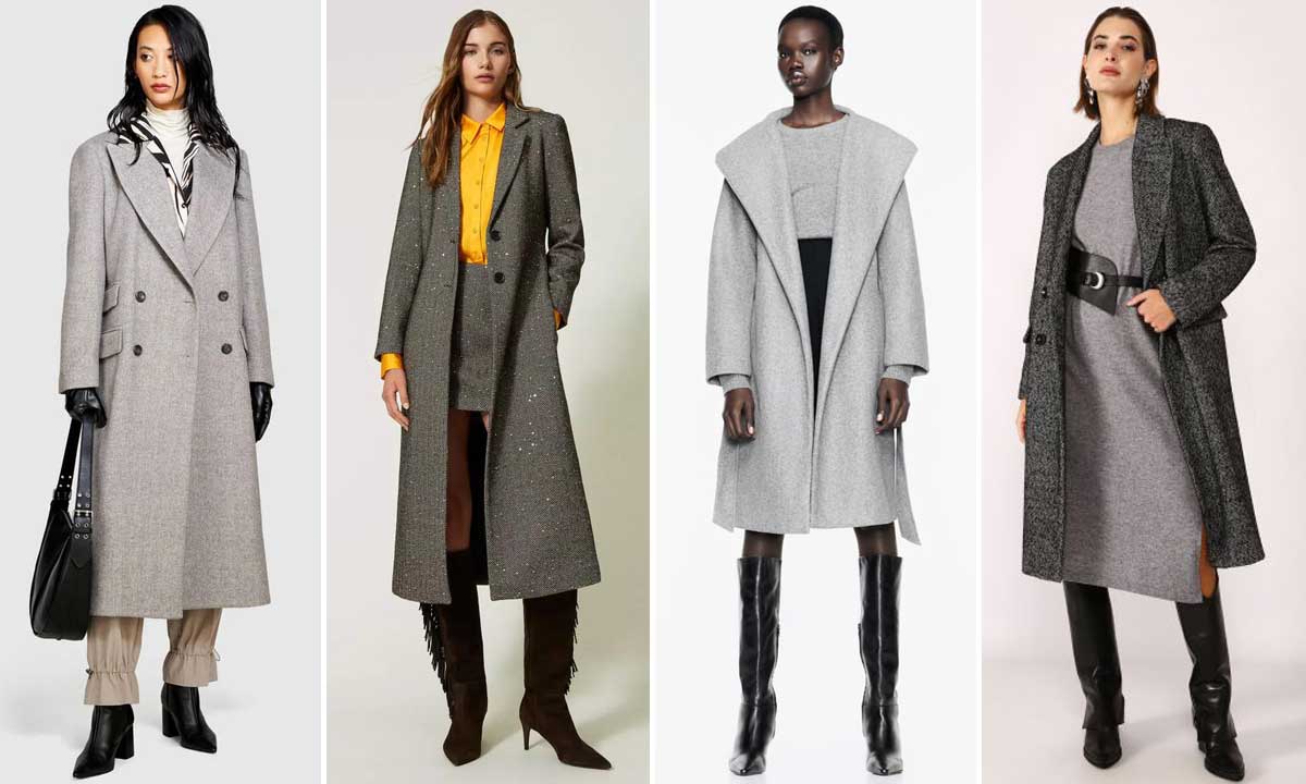Tendenza cappotto grigio, stili e look da copiare per l'inverno