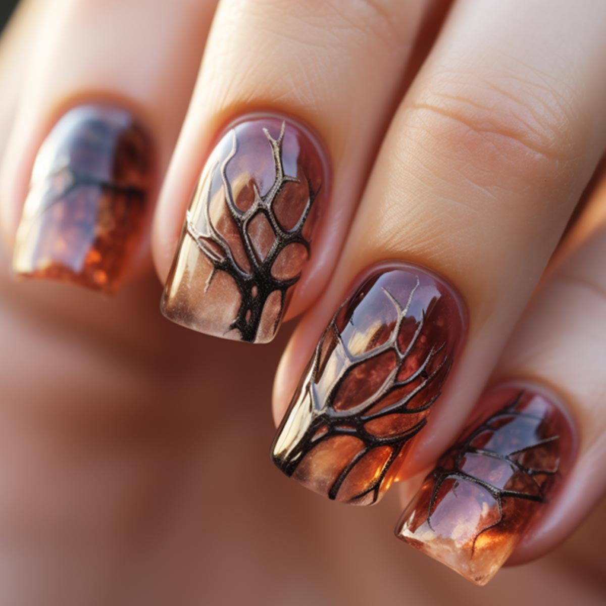Halloween nail art idee unghie bellissime