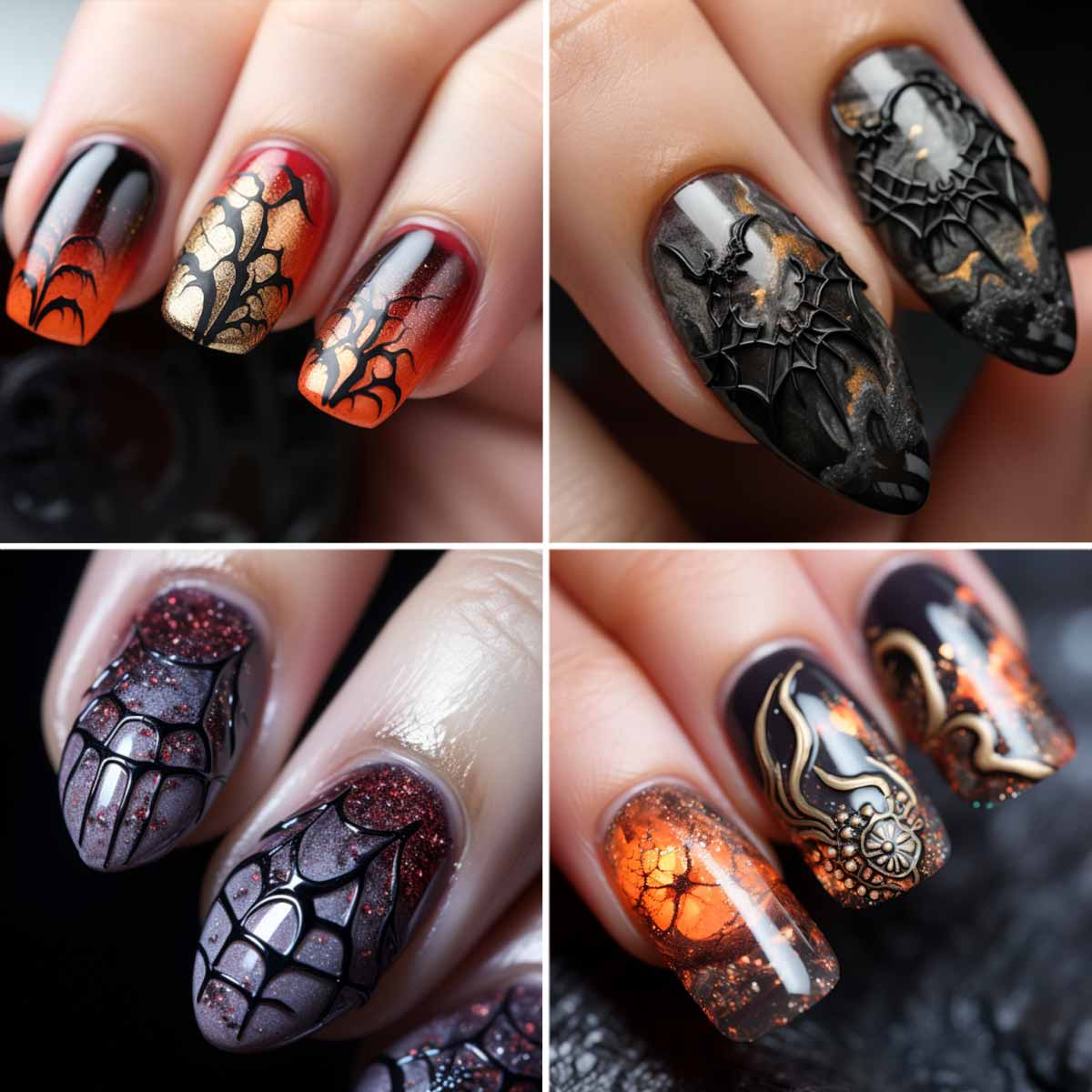 Unghie Halloween nail art idee bellissime