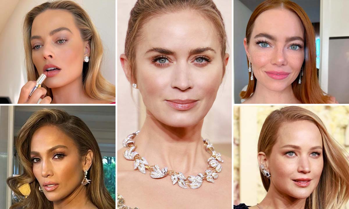 Beauty look più belli ai Golden Globes 2024
