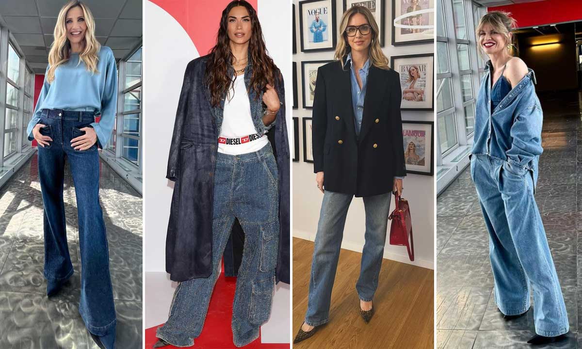9 look con jeans pi belli i modelli di tendenza delle Vip