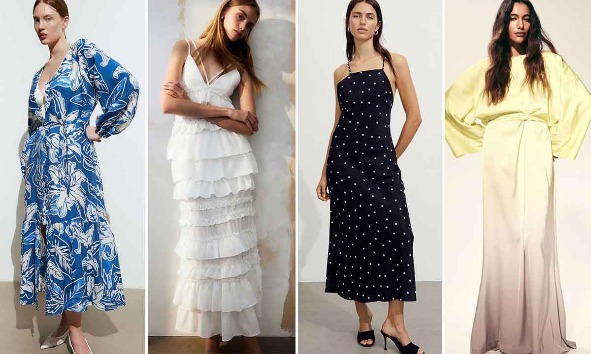 Vestito Portafoglio H&m Collezione H&m Vestito Lungo Hm